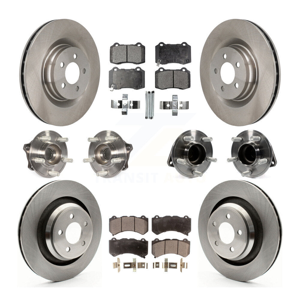 [Avant + Arrière] Kit d'ensemble roulement de roue et moyeu pour Dodge Challenger Charger KBB-110482