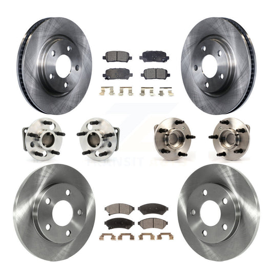 [Avant + Arrière] Kit d'ensemble roulement de roue et moyeu pour Pontiac Grand Prix Buick LaCrosse Allure KBB-110483