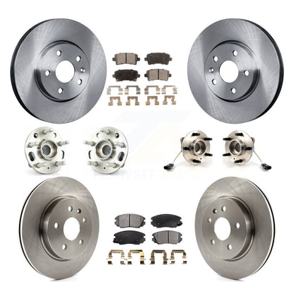 [Avant + Arrière] Kit d'ensemble roulement de roue et moyeu pour 2010 Buick Allure KBB-110490