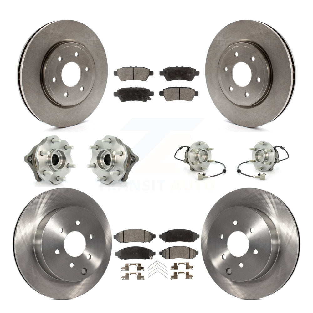 [Avant + Arrière] Kit d'ensemble roulement de roue et moyeu pour Nissan Pathfinder KBB-110491