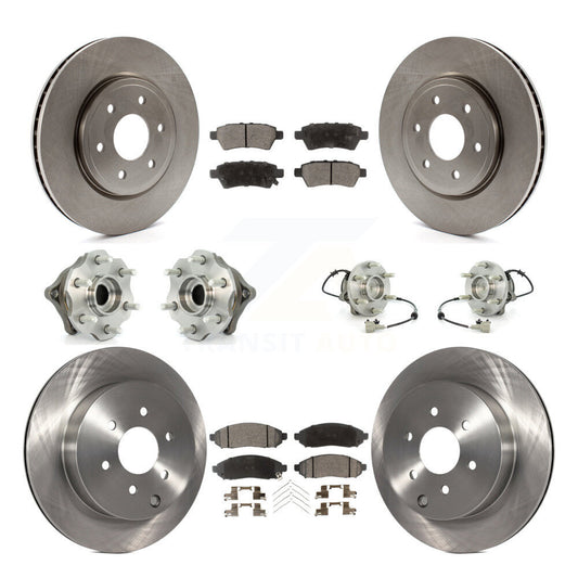 [Avant + Arrière] Kit d'ensemble roulement de roue et moyeu pour Nissan Pathfinder KBB-110491