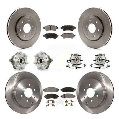 [Avant + Arrière] Kit d'ensemble roulement de roue et moyeu pour Nissan Pathfinder KBB-110493