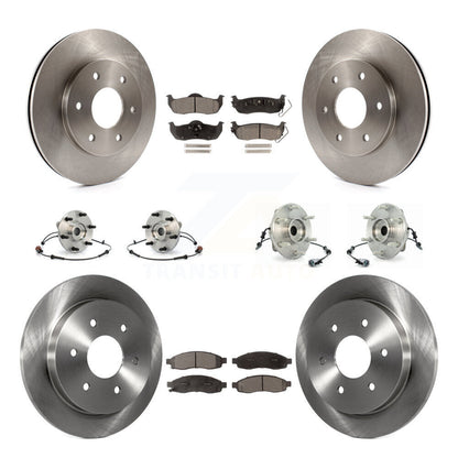 [Avant + Arrière] Kit d'ensemble roulement de roue et moyeu pour Nissan Pathfinder Armada INFINITI QX56 KBB-110497