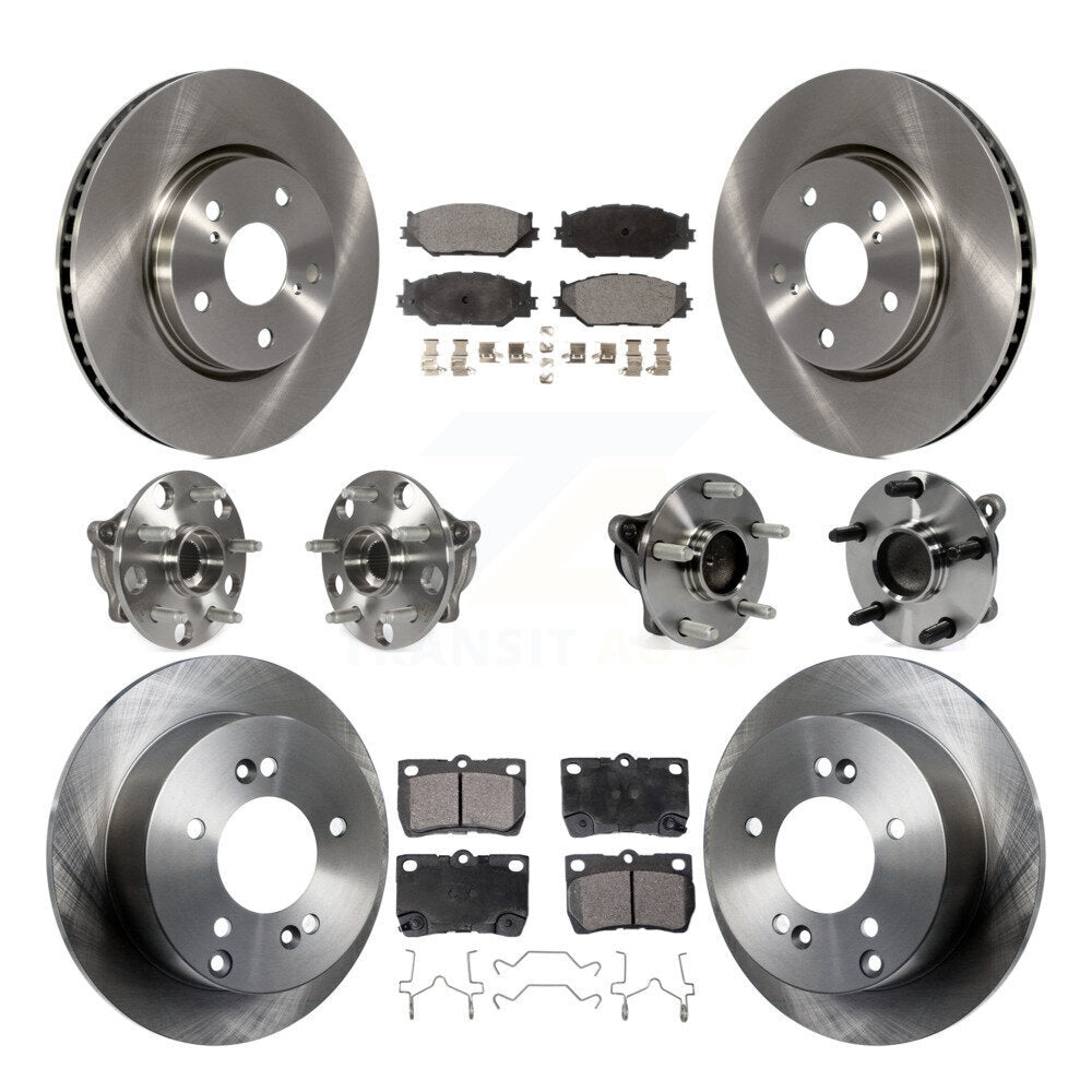 [Avant + Arrière] Kit d'ensemble roulement de roue et moyeu pour Lexus IS250 KBB-110513