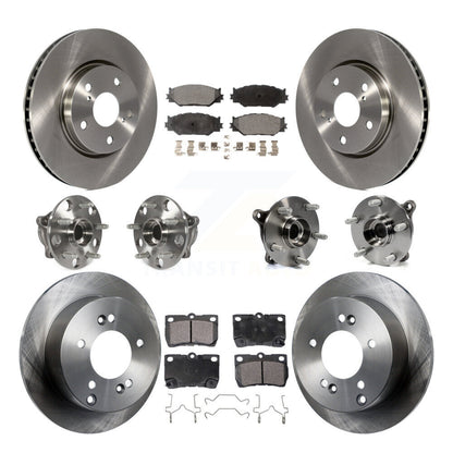 [Avant + Arrière] Kit d'ensemble roulement de roue et moyeu pour Lexus IS250 KBB-110514