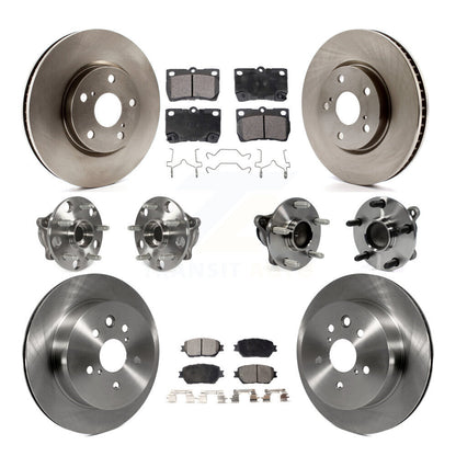 [Avant + Arrière] Kit d'ensemble roulement de roue et moyeu pour Lexus IS250 GS300 KBB-110515