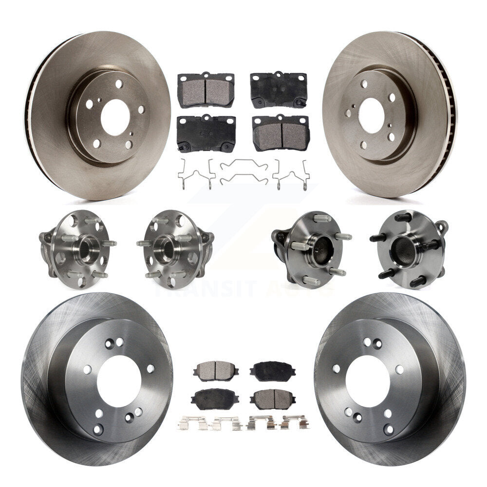 [Avant + Arrière] Kit d'ensemble roulement de roue et moyeu pour Lexus IS250 Vehicles Built USA Market KBB-110517
