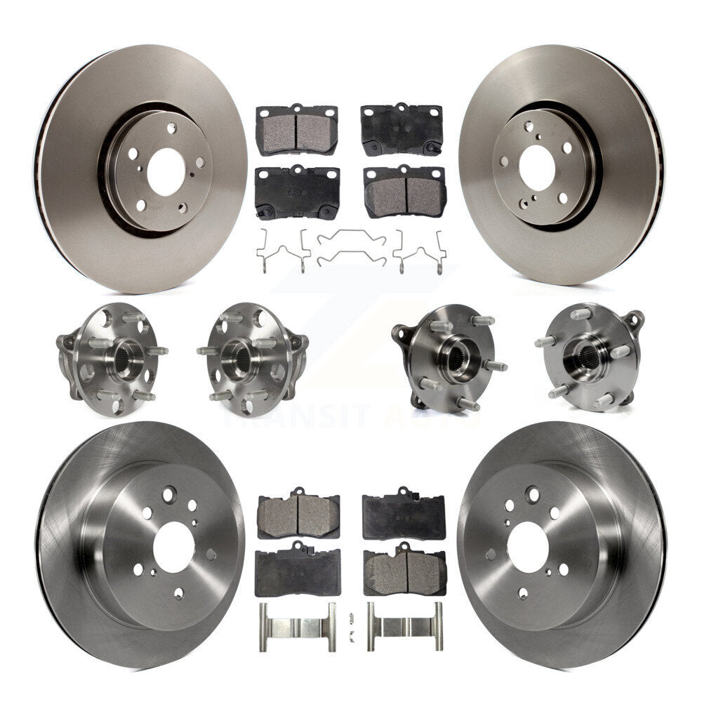 [Avant + Arrière] Kit d'ensemble roulement de roue et moyeu pour Lexus IS350 Vehicles Built Canadian Market KBB-110525