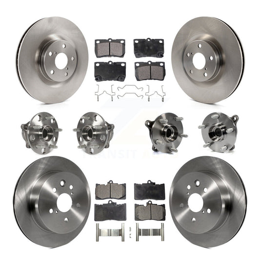 [Avant + Arrière] Kit d'ensemble roulement de roue et moyeu pour Lexus GS350 IS350 KBB-110528