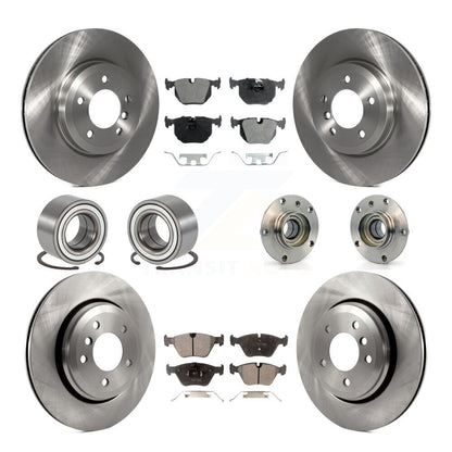 [Avant + Arrière] Kit d'ensemble roulement de roue et moyeu pour 2001-2005 BMW 330Ci 330i KBB-110538