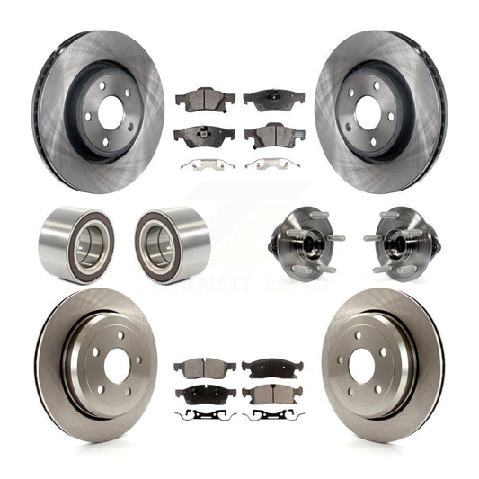 [Avant + Arrière] Kit d'ensemble roulement de roue et moyeu pour Dodge Durango Jeep Grand Cherokee KBB-110546