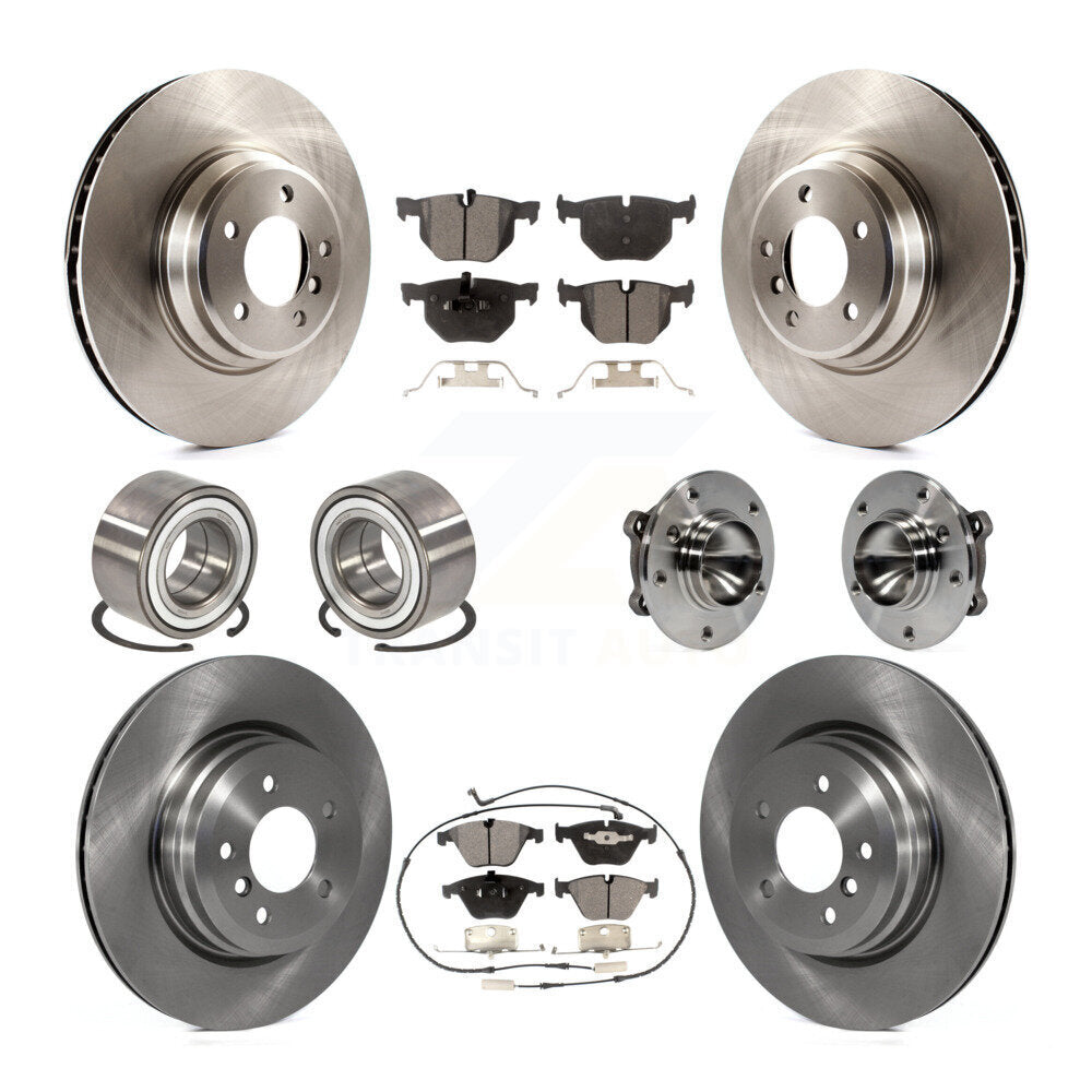 [Avant + Arrière] Kit d'ensemble roulement de roue et moyeu pour BMW 335i 335d 335is KBB-110551