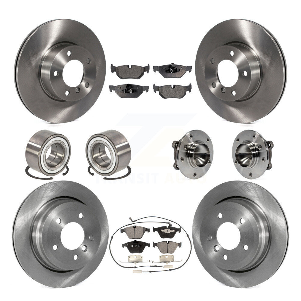 [Avant + Arrière] Kit d'ensemble roulement de roue et moyeu pour BMW 328i KBB-110554