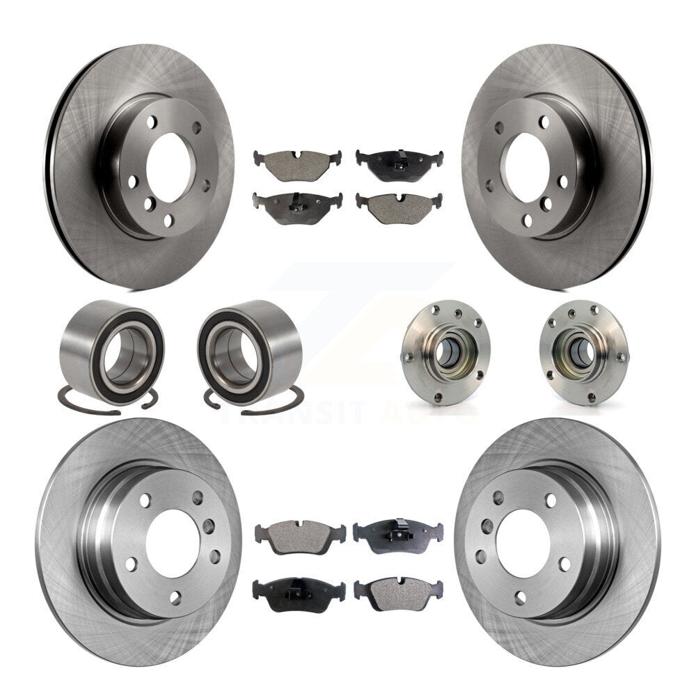[Avant + Arrière] Kit d'ensemble roulement de roue et moyeu pour BMW 328i 318i 323is 328is 318is KBB-110595
