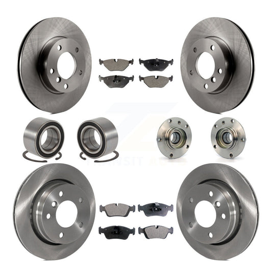 [Avant + Arrière] Kit d'ensemble roulement de roue et moyeu pour BMW 323i 323Ci 328i KBB-110597