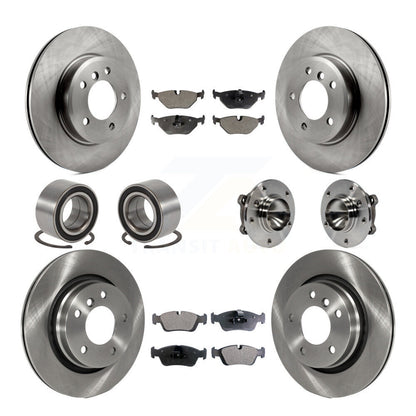 [Avant + Arrière] Kit d'ensemble roulement de roue et moyeu pour 2006 BMW 325Ci KBB-110599