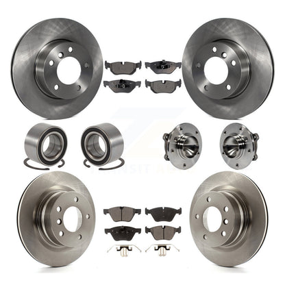 [Avant + Arrière] Kit d'ensemble roulement de roue et moyeu pour 2008-2013 BMW 128i KBB-110601