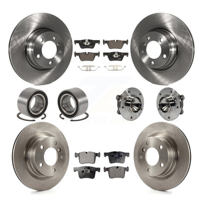 [Avant + Arrière] Kit d'ensemble roulement de roue et moyeu pour 2012 BMW 328i Coupe avec 2.0L sans Blue Painted Calipers KBB-110606 par Transit Auto