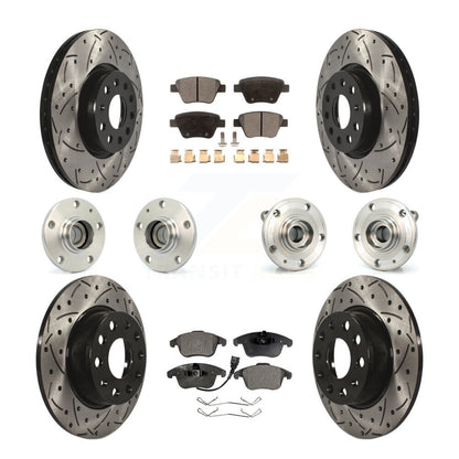 [Avant + Arrière] Kit d'ensemble roulement de roue et moyeu pour Volkswagen Passat KBB-110758