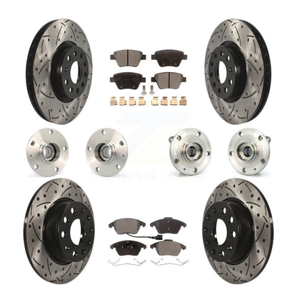 [Avant + Arrière] Kit d'ensemble roulement de roue et moyeu pour Volkswagen GTI avec 30mm bearing KBB-110777