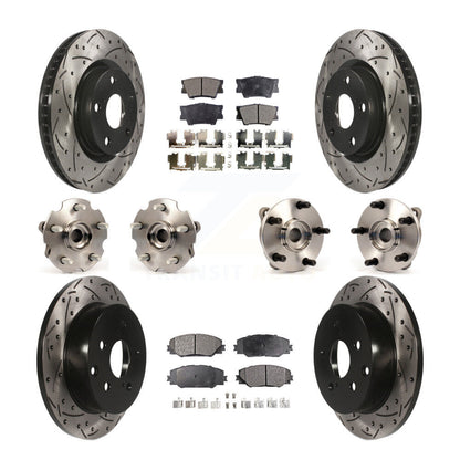 [Avant + Arrière] Kit d'ensemble roulement de roue et moyeu pour Toyota RAV4 avec 3rd Row Seating KBB-110807
