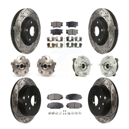 [Avant + Arrière] Kit d'ensemble roulement de roue et moyeu pour Toyota RAV4 KBB-110809