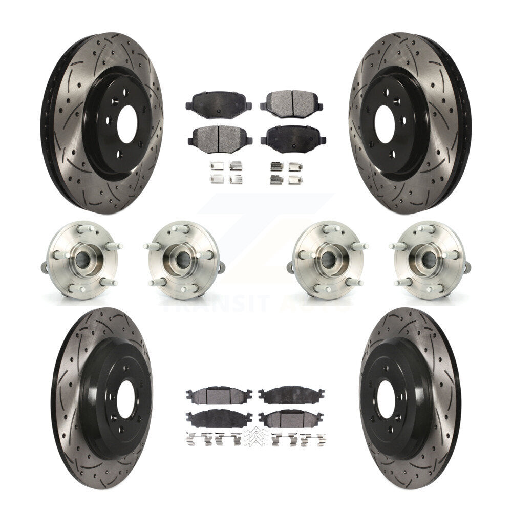 [Avant + Arrière] Kit d'ensemble roulement de roue et moyeu pour Ford Explorer KBB-110841