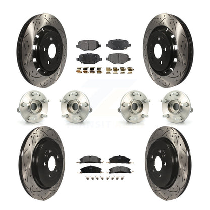 [Avant + Arrière] Kit d'ensemble roulement de roue et moyeu pour Ford Explorer KBB-110846
