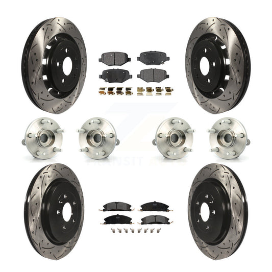 [Avant + Arrière] Kit d'ensemble roulement de roue et moyeu pour Ford Explorer KBB-110846