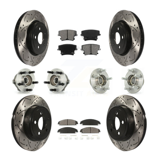 [Avant + Arrière] Kit d'ensemble roulement de roue et moyeu pour Chrysler 300 Dodge Charger Magnum KBB-110967