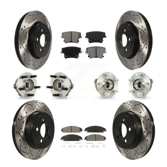 [Avant + Arrière] Kit d'ensemble roulement de roue et moyeu pour Chrysler 300 Dodge Charger Magnum KBB-110971