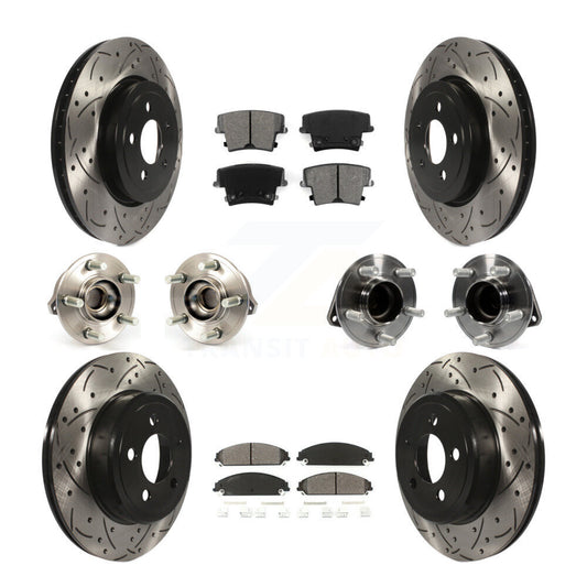 [Avant + Arrière] Kit d'ensemble roulement de roue et moyeu pour Dodge Chrysler 300 Charger Challenger KBB-111018