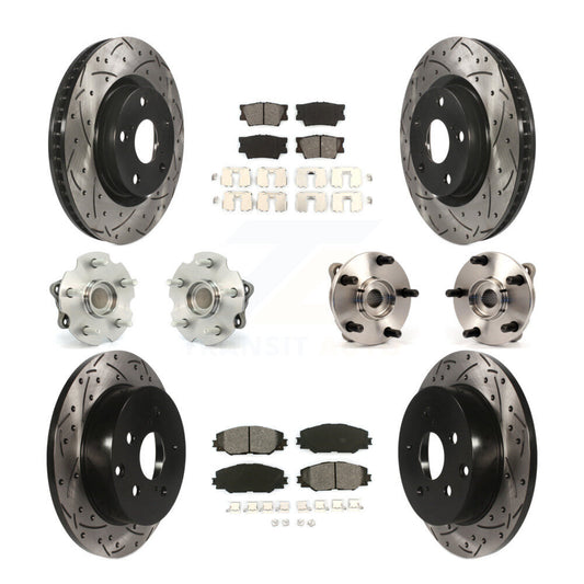 [Avant + Arrière] Kit d'ensemble roulement de roue et moyeu pour Toyota RAV4 avec 3rd Row Seating KBB-111020