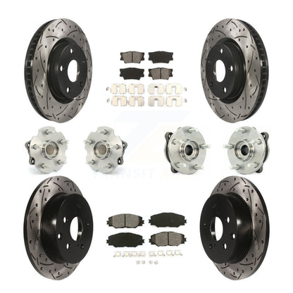 [Avant + Arrière] Kit d'ensemble roulement de roue et moyeu pour Toyota RAV4 KBB-111022