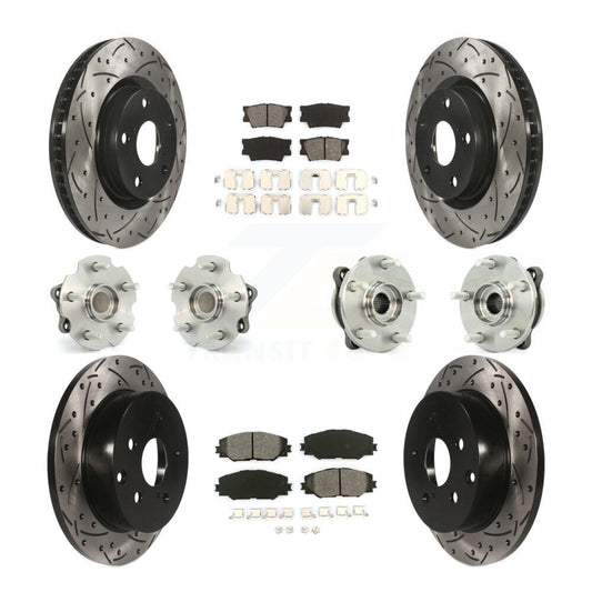 [Avant + Arrière] Kit d'ensemble roulement de roue et moyeu pour Toyota RAV4 KBB-111022