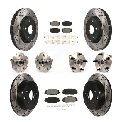 [Avant + Arrière] Kit d'ensemble roulement de roue et moyeu pour Toyota RAV4 avec 3rd Row Seating KBB-111027
