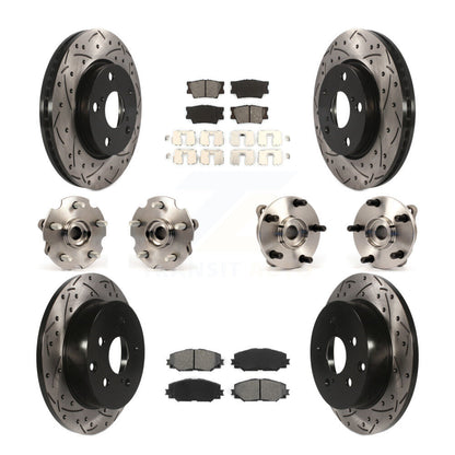 [Avant + Arrière] Kit d'ensemble roulement de roue et moyeu pour Toyota RAV4 sans 3rd Row Seating KBB-111028