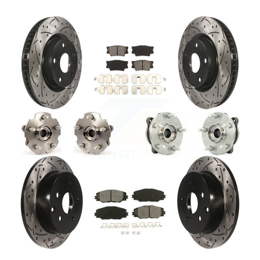 [Avant + Arrière] Kit d'ensemble roulement de roue et moyeu pour Toyota RAV4 KBB-111029