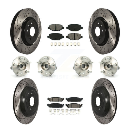 [Avant + Arrière] Kit d'ensemble roulement de roue et moyeu pour Ford Explorer KBB-111067