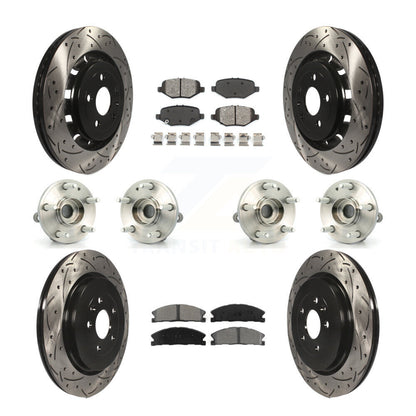 [Avant + Arrière] Kit d'ensemble roulement de roue et moyeu pour Ford Explorer KBB-111072