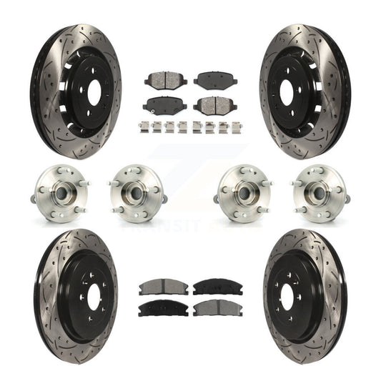 [Avant + Arrière] Kit d'ensemble roulement de roue et moyeu pour Ford Explorer KBB-111072