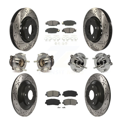[Avant + Arrière] Kit d'ensemble roulement de roue et moyeu pour Mazda CX-5 KBB-111085