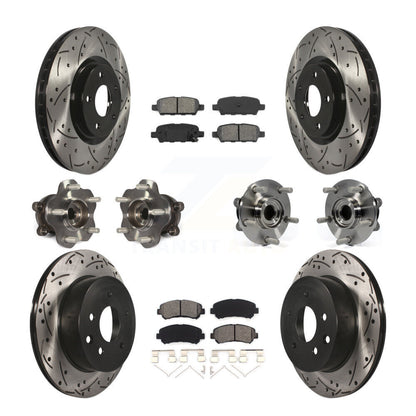[Avant + Arrière] Kit d'ensemble roulement de roue et moyeu pour Nissan Juke KBB-111090