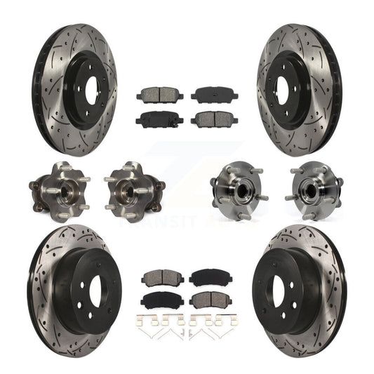 [Avant + Arrière] Kit d'ensemble roulement de roue et moyeu pour Nissan Juke KBB-111090