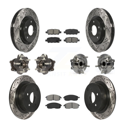 [Avant + Arrière] Kit d'ensemble roulement de roue et moyeu pour Nissan Juke KBB-111091