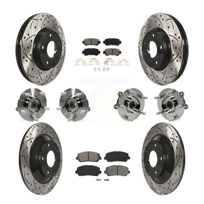 [Avant + Arrière] Kit d'ensemble roulement de roue et moyeu pour Mazda CX-5 AWD KBB-111099