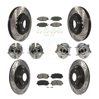 [Avant + Arrière] Kit d'ensemble roulement de roue et moyeu pour Mazda CX-5 KBB-111100