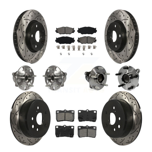 [Avant + Arrière] Kit d'ensemble roulement de roue et moyeu pour Lexus IS250 KBB-111125