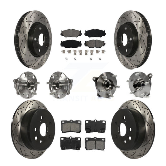 [Avant + Arrière] Kit d'ensemble roulement de roue et moyeu pour Lexus IS250 KBB-111126