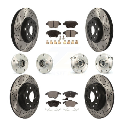 [Avant + Arrière] Kit d'ensemble roulement de roue et moyeu pour Volkswagen Beetle GTI KBB-111193